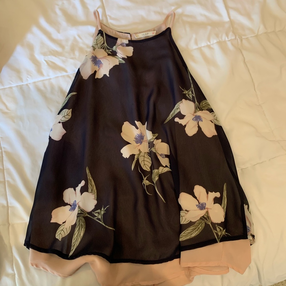 floral tank top